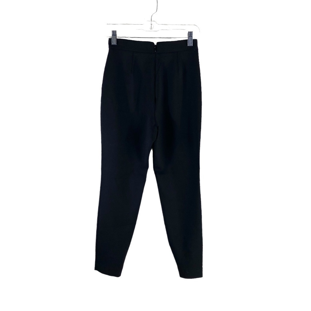 Alexander McQueen High Waisted Trousers Wool Blend  SZ 38 IT 2 US - Picture 9 of 10